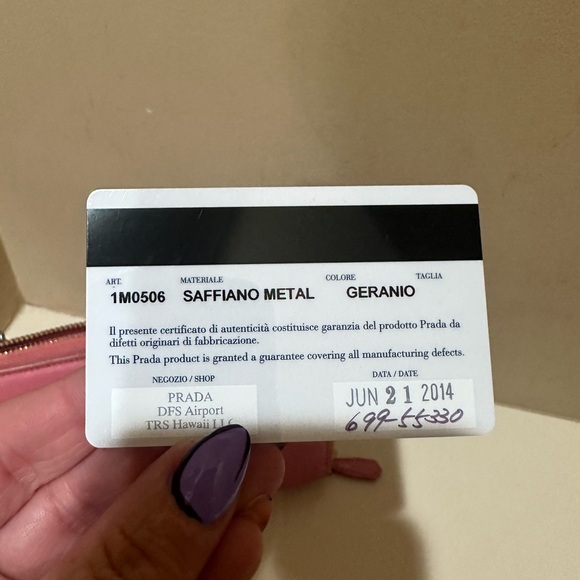 Prada Saffiano Bubblegum Pink Continental Zippy Wallet w/authenticity card - Picture 12 of 16